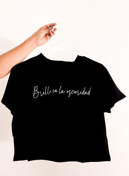 Crop Top “Brilla en la oscuridad”