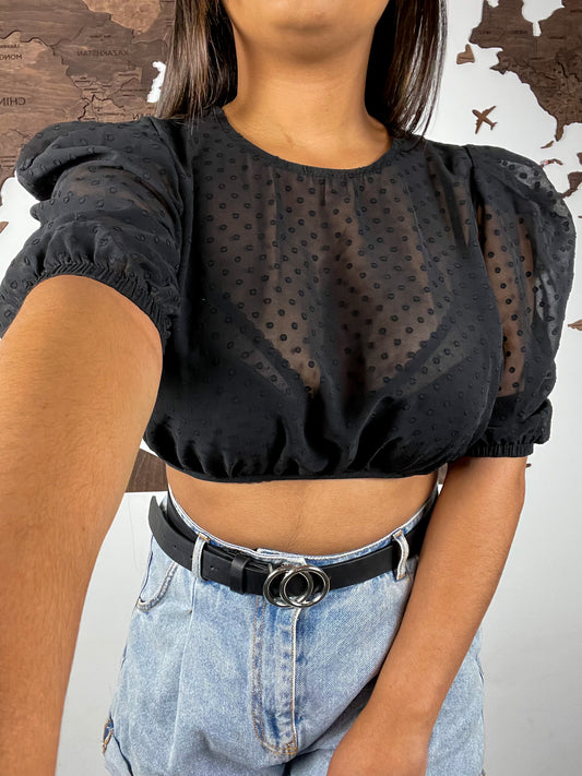 Dhaka Crop Top